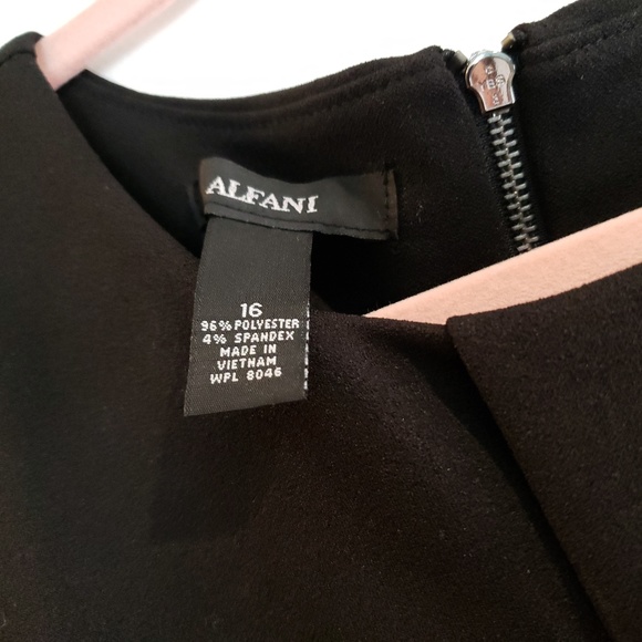 Alfani Shift Dress Black size 16 - Picture 2 of 3